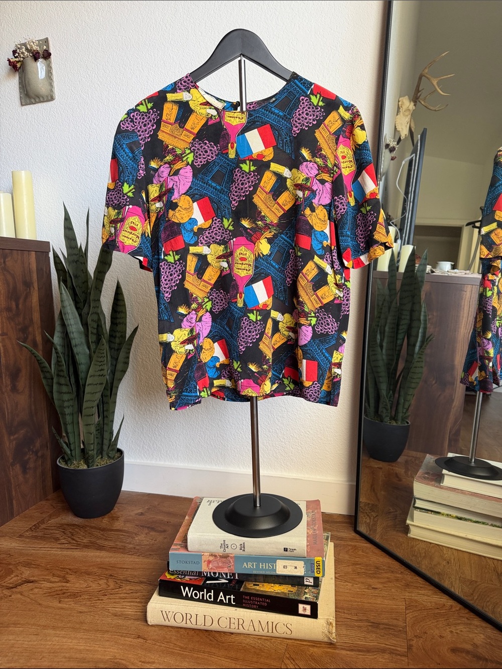 VTG 100% Silk Spencer Jeremy Top